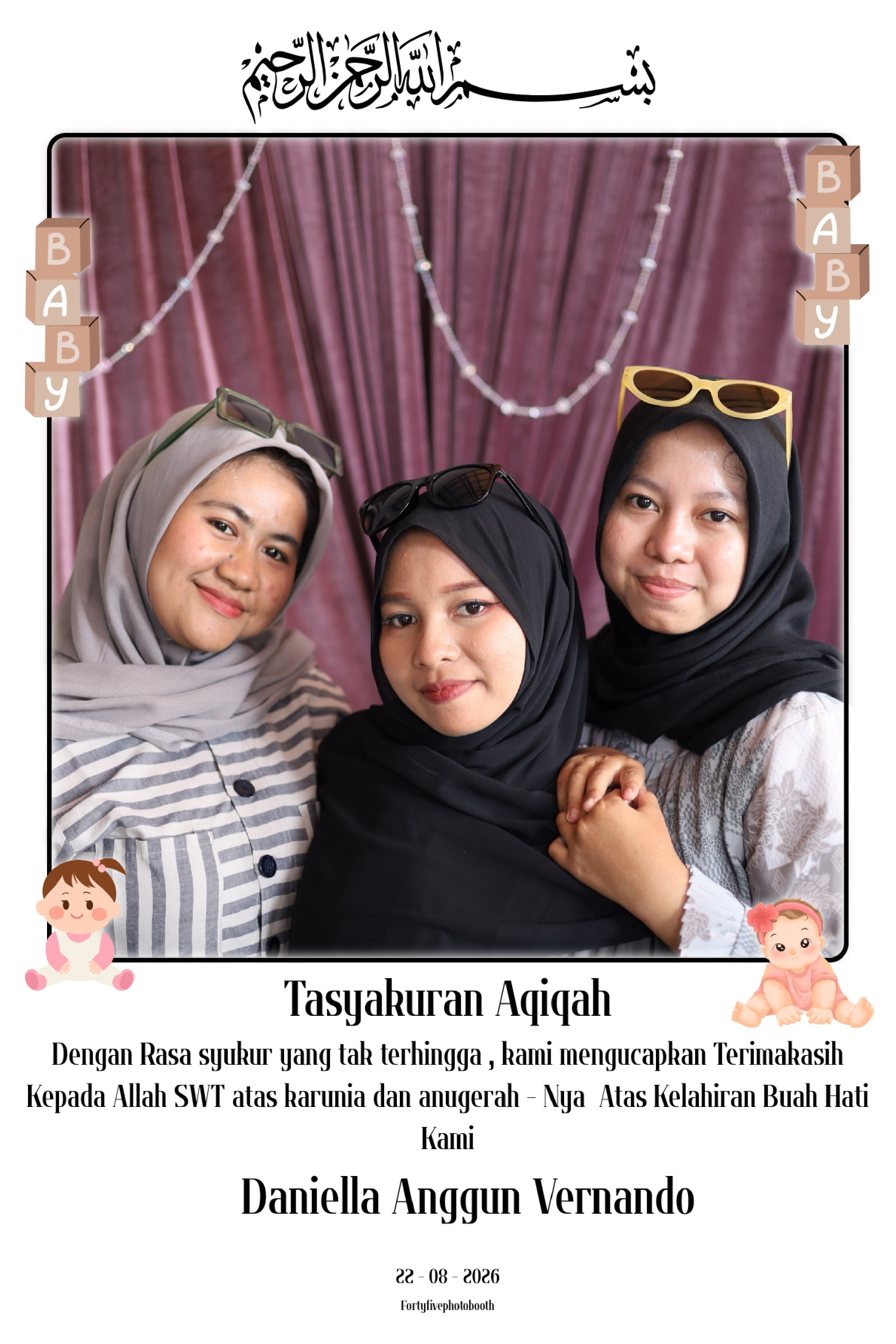 Salah Satu Event Aqiqah